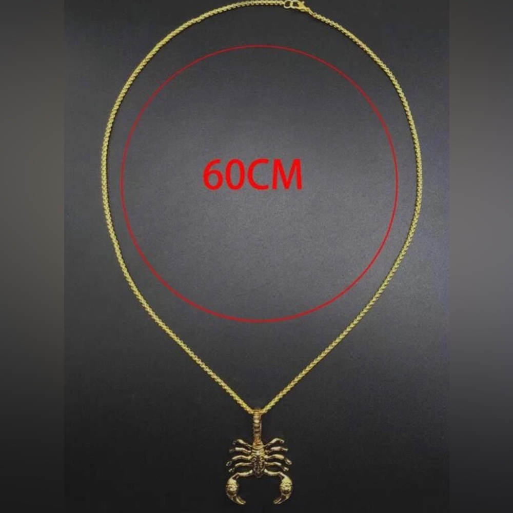 Scorpion Charm Necklace Alloy - Picture 3 of 3